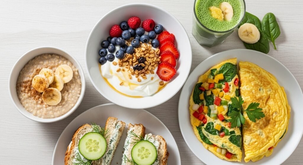 5 low calorie breakfast ideas
