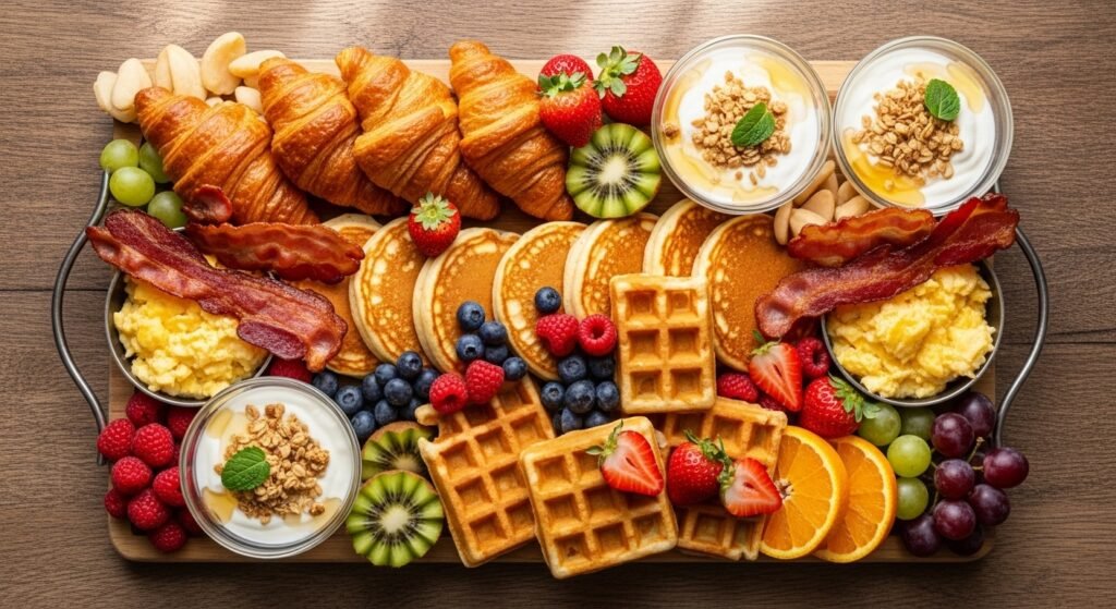 breakfast charcuterie board