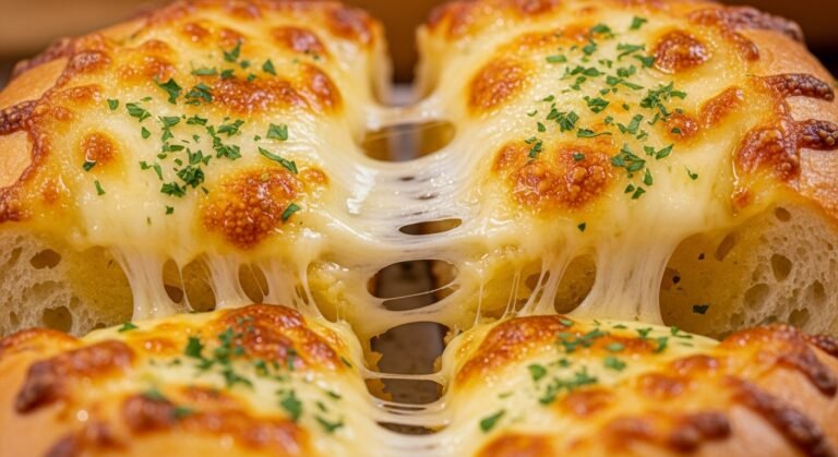 cheesy garlic bread recipe