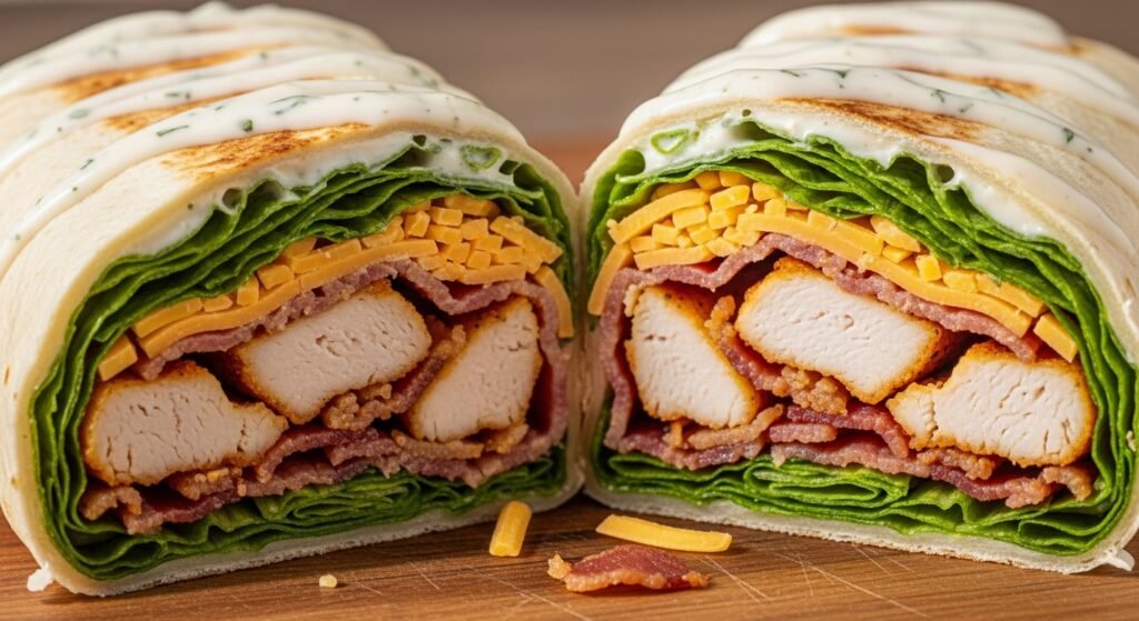chicken bacon ranch wrap recipe