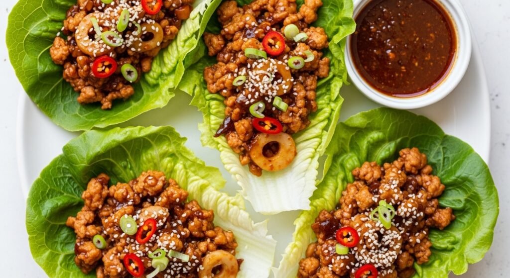 chicken lettuce wraps recipe
