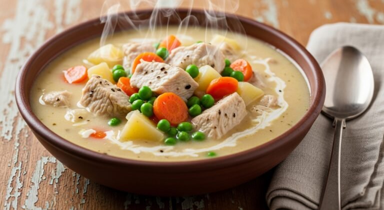 chicken pot pie soup recipe