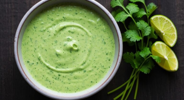 cilantro lime sauce recipe