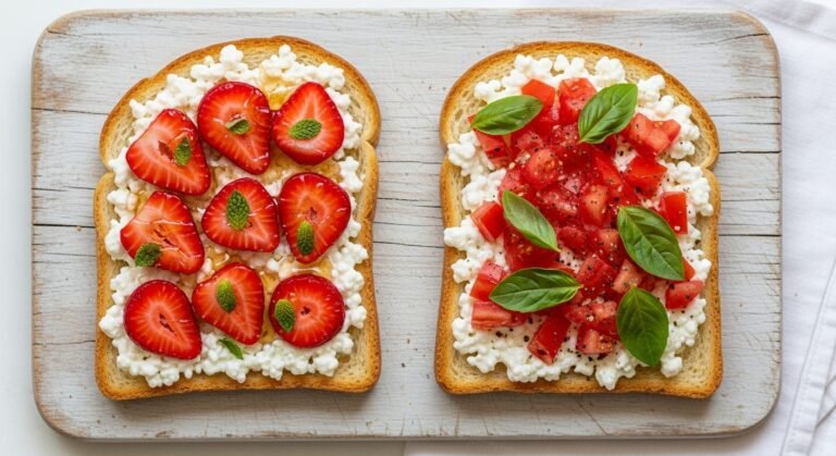 cottage cheese toast recipe