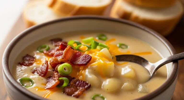 crockpot potato soup recipe