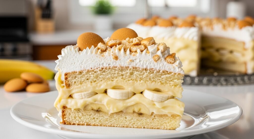 easy banana pudding cake recipe
