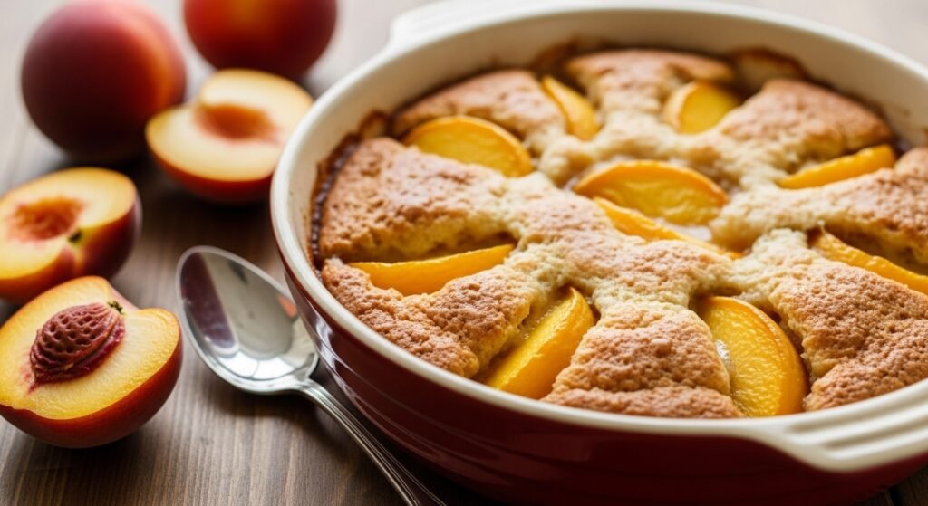 easy peach cobbler recipe