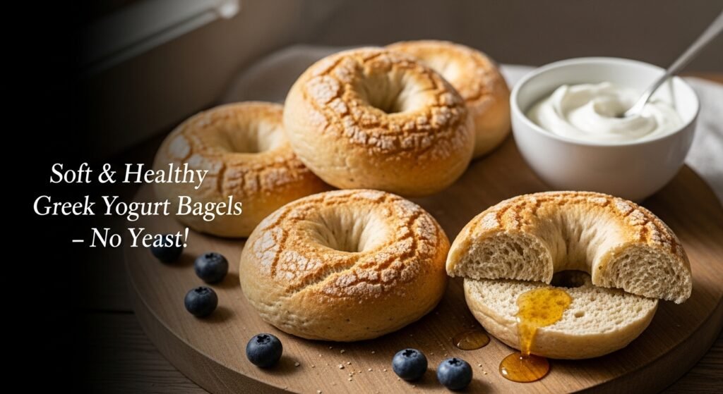 greek yogurt bagels recipe