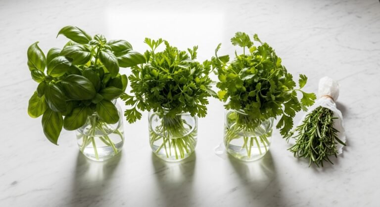 keep fresh herbs alive