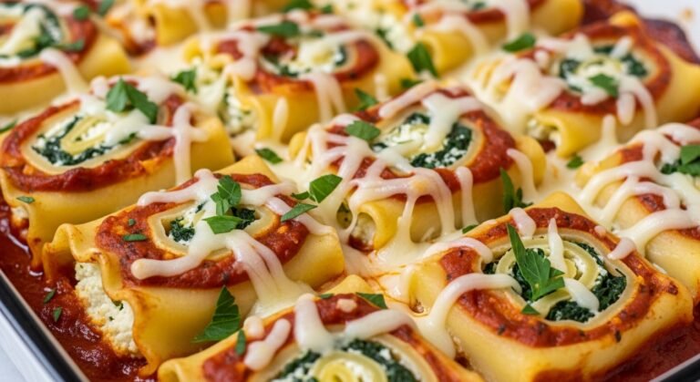 lasagna roll ups recipe