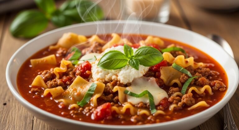 lasagna soup recipe