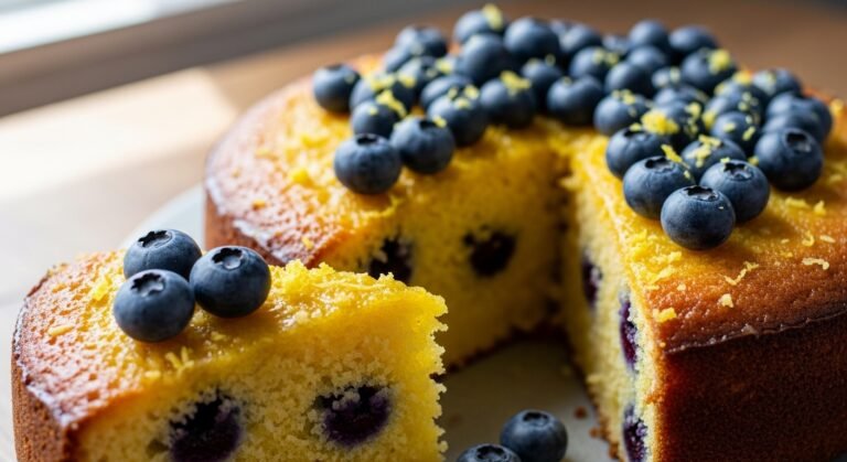 lemon blueberry cake recipe