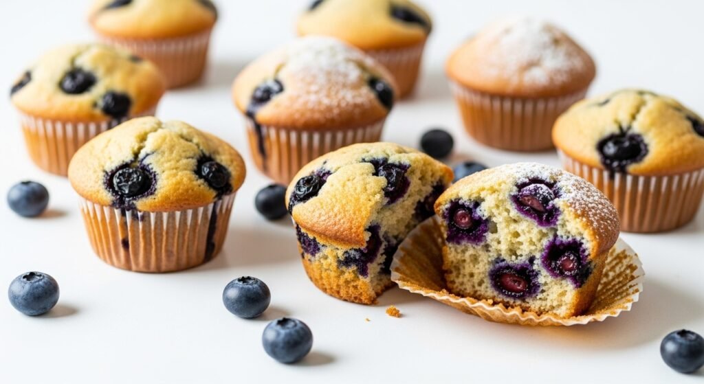 low calorie blueberry muffins