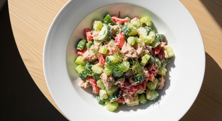 low calorie tuna salad