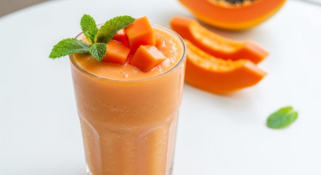 papaya smoothie recipe