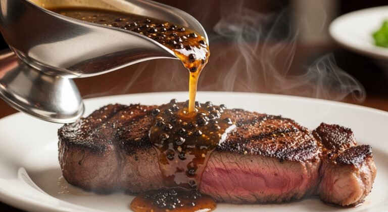 peppercorn sauce for steak