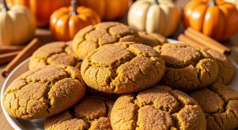 pumpkin snickerdoodle cookies recipe