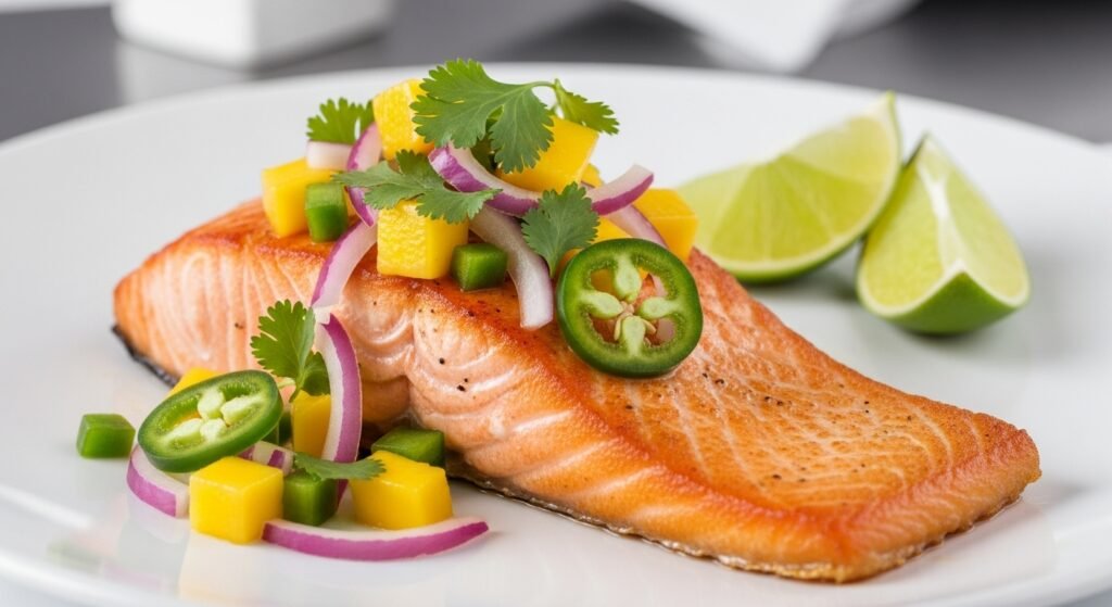 salmon with mango salsa recipe