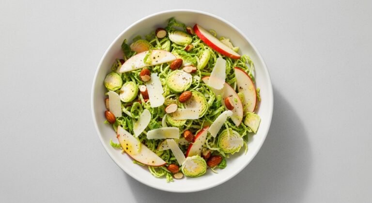 shaved brussel sprout salad recipe