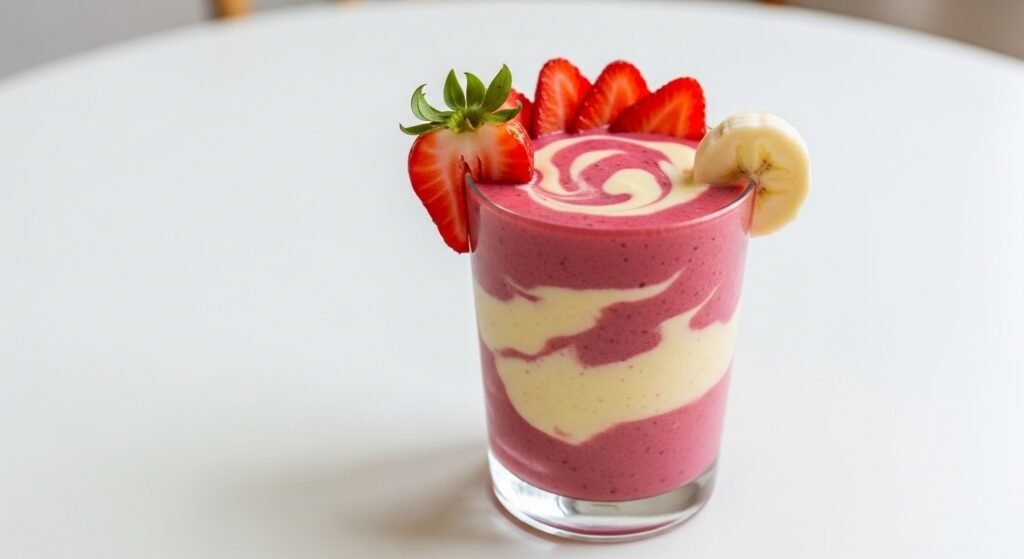 strawberry banana smoothie
