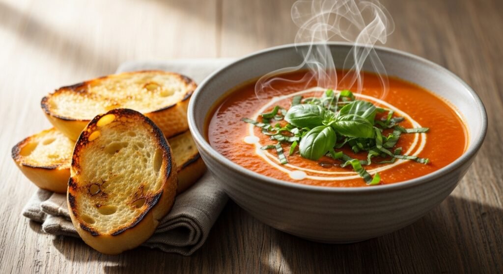 tomato basil soup recipe